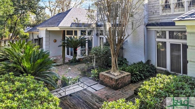 exterior space featuring a patio