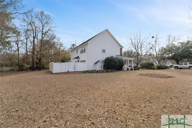 view of property exterior