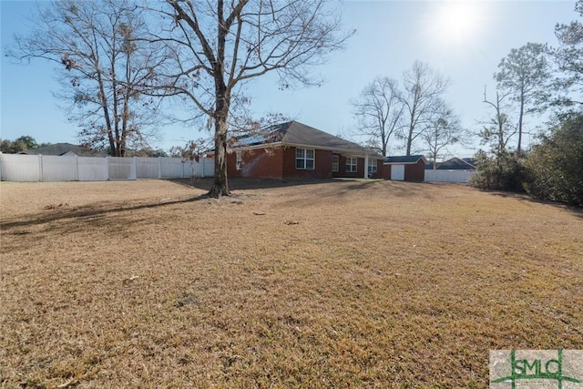164 Glynn Ct, Hinesville, GA 31313 - view of yard