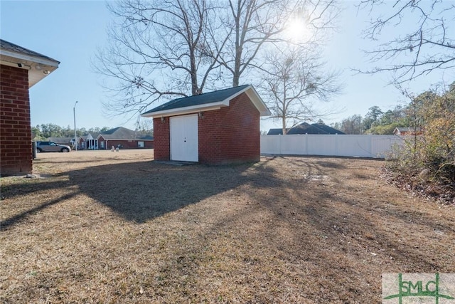 164 Glynn Ct, Hinesville, GA 31313 - view of yard with a shed