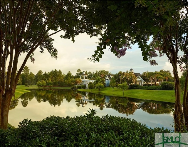 view of water feature