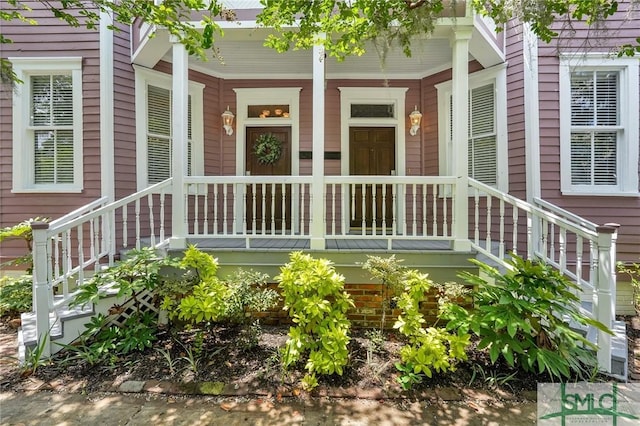 view of entrance to property