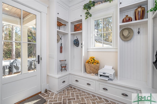 view of mudroom