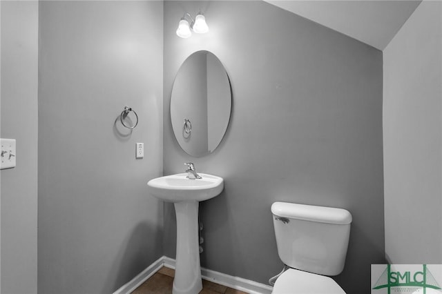 bathroom with toilet