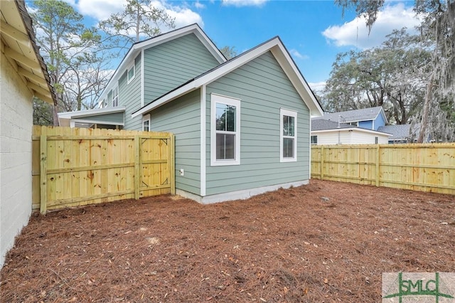 view of rear view of house