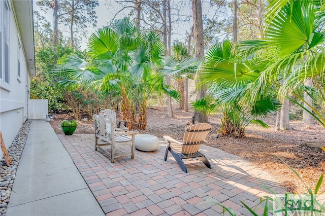 view of patio