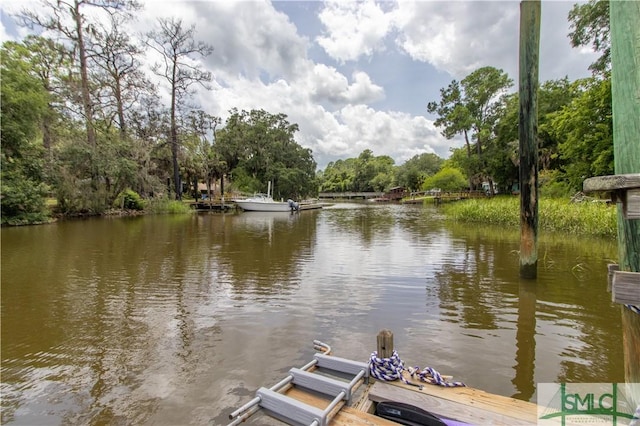 property view of water