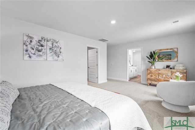 bedroom featuring carpet floors