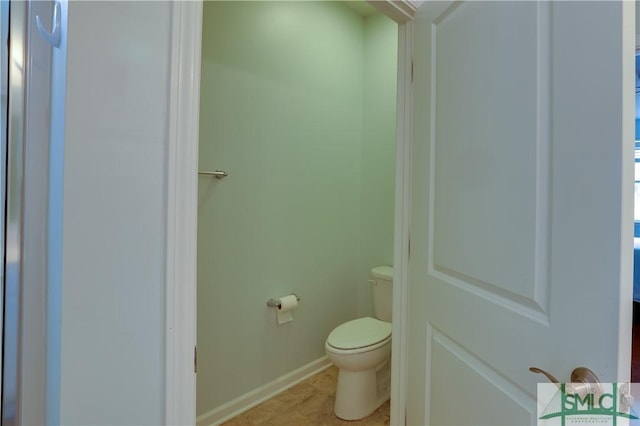 bathroom with toilet