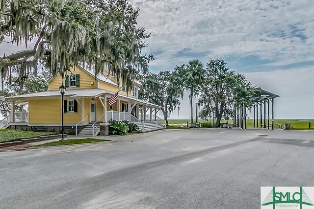 511 Goodman Dr, Midway, GA 31320 - view of road with street lighting