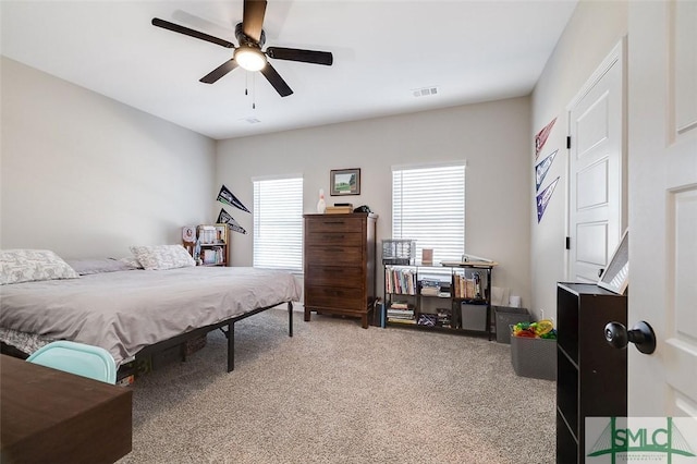 100 Sweetwater Cir, Rincon, GA 31326 - bedroom with carpet flooring and ceiling fan