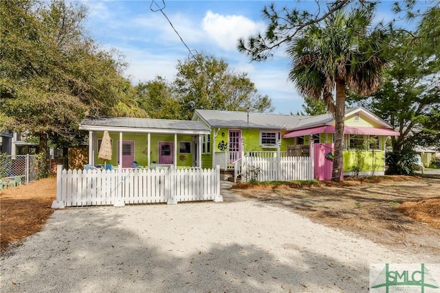 view of ranch-style home