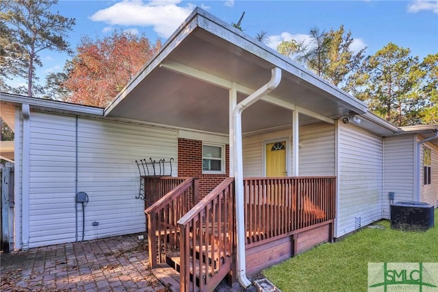108 Stafford St, Hinesville, GA 31313 - back of property with central AC
