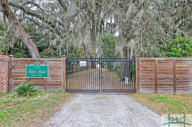 view of gate