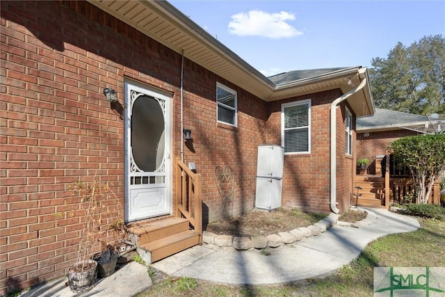 view of entrance to property