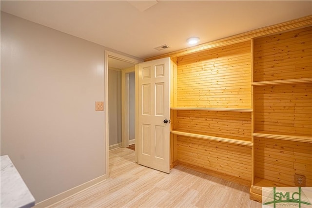 interior space featuring hardwood / wood-style flooring