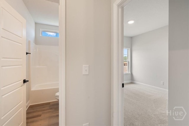 330 Crosswinds Dr, Rincon, GA 31326 - hall featuring baseboards