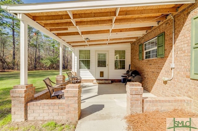 view of patio