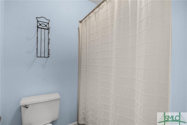 bathroom with toilet