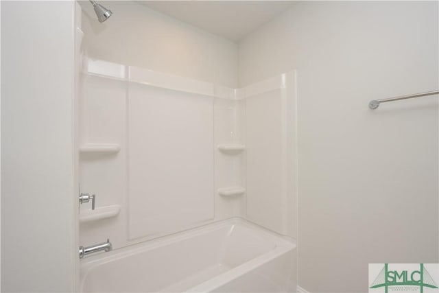 full bath featuring shower / bathing tub combination