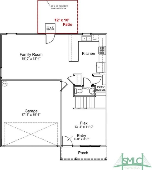 108 Stillhouse Dr, Springfield, GA 31329 - view of floor plan / room layout