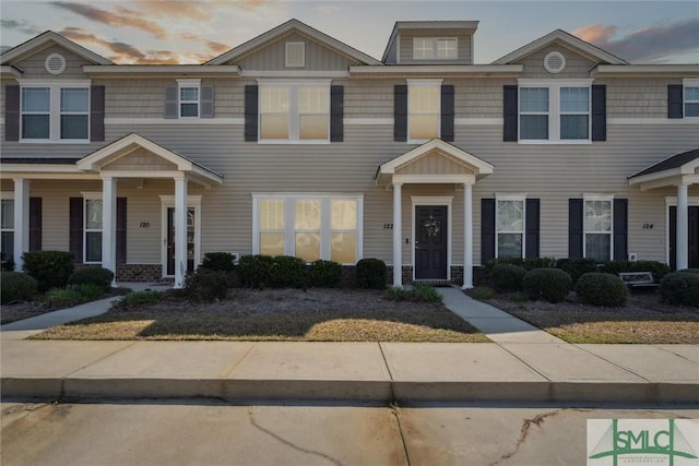 view of townhome / multi-family property