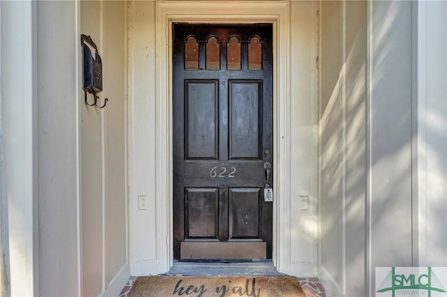 view of property entrance