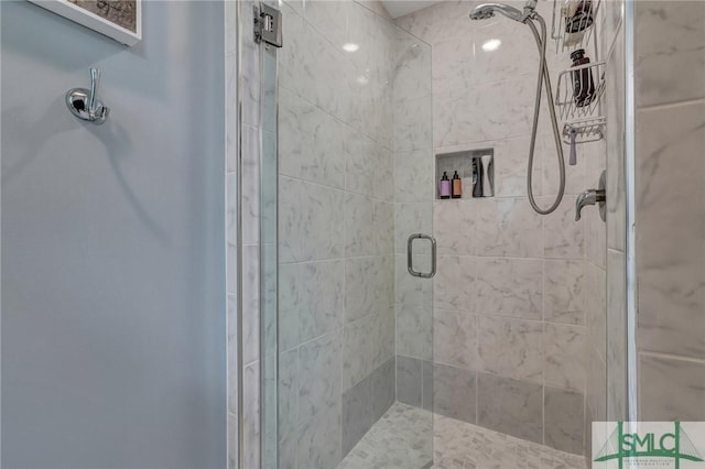 full bath featuring a stall shower