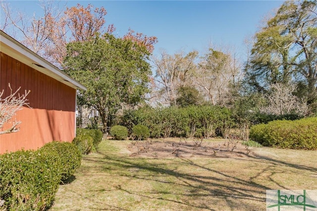 view of yard