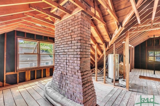 501 Atkinson Ave, Savannah, GA 31404 - unfinished attic with plenty of natural light