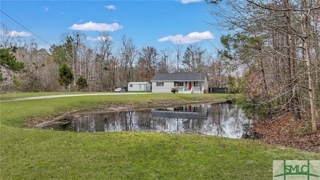 property view of water