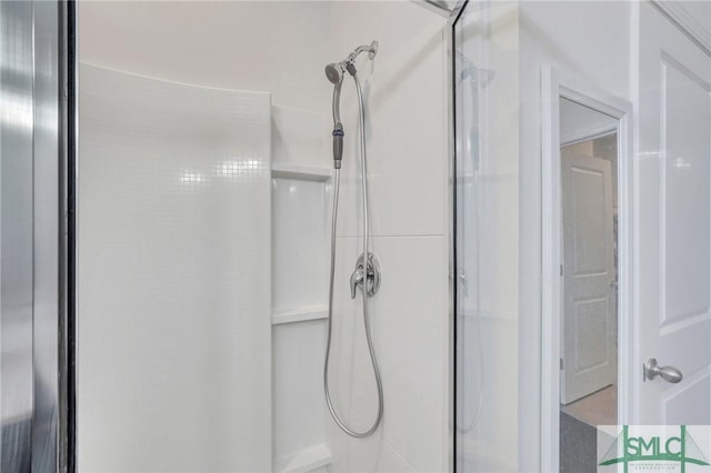 full bath with a stall shower