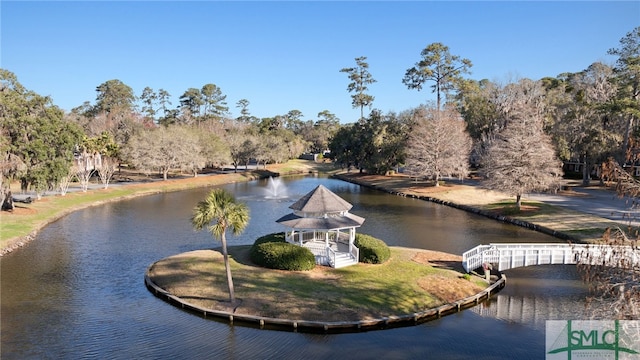 property view of water