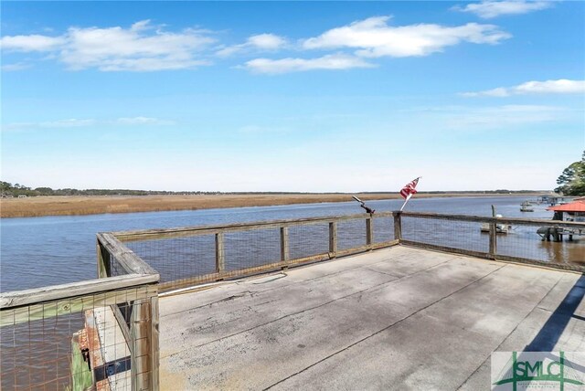 126 Grove Point Island Rd, Savannah, GA 31419 - dock with a water view