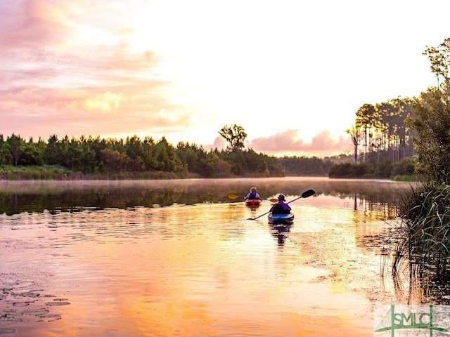 property view of water