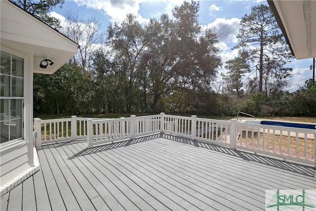 view of deck