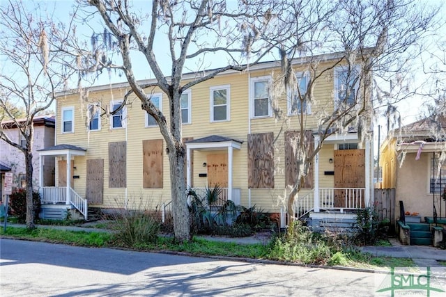 view of townhome / multi-family property