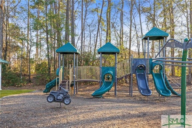 view of communal playground