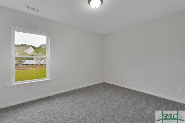 176 Orkney Rd, Savannah, GA 31407 - carpeted spare room with visible vents and baseboards