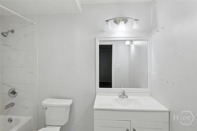 7014 Key St, Savannah, GA 31406 - full bath with vanity, toilet, and shower / bathtub combination