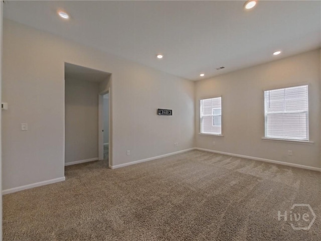 18 Allston Ln, Savannah, GA 31407 - carpeted spare room with recessed lighting and baseboards