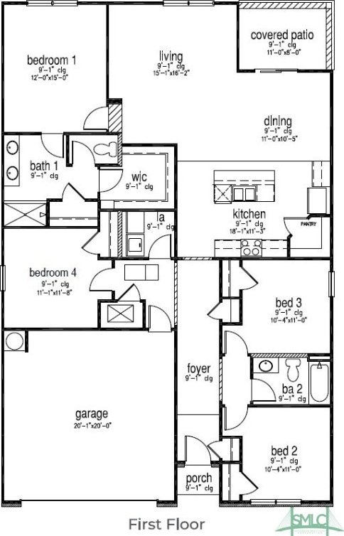 view of layout