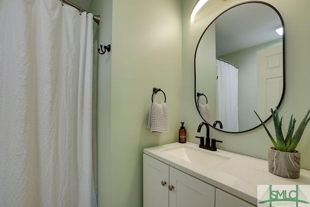 full bathroom with vanity