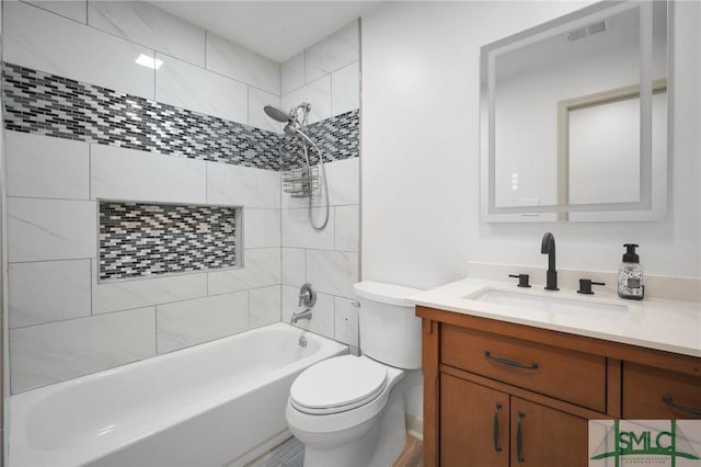 105 Carlton Rd, Savannah, GA 31410 - full bathroom with vanity and  shower combination