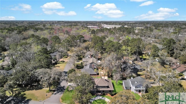 bird's eye view featuring a residential view