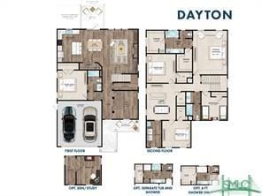 606 Sessile Oak Dr, Savannah, GA 31419 - floor plan