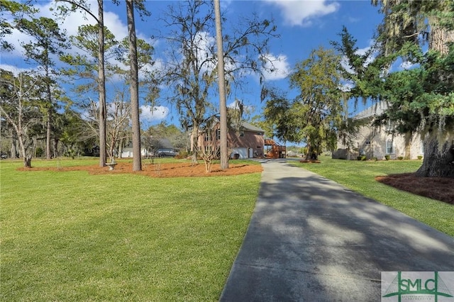 exterior space with driveway