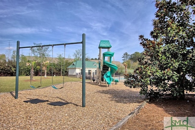 view of community play area