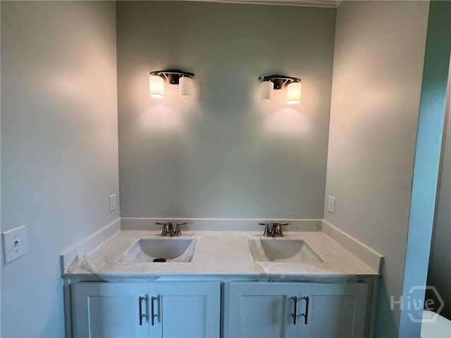 109 Ennis Rd, Pembroke, GA 31321 - bathroom featuring double vanity