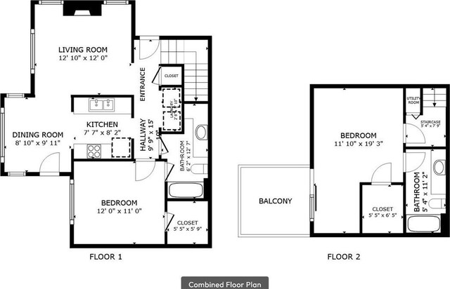 12300 Apache Ave Unit 804, Savannah, GA 31419 - floor plan / room layout